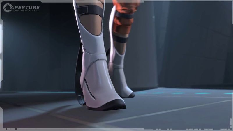 Aperture Science Long Fall Boots