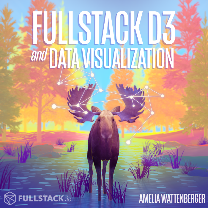 Cover image of the Fullstack D3 book
